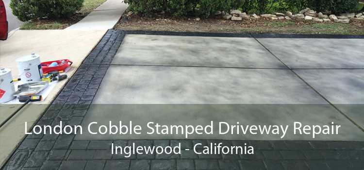 London Cobble Stamped Driveway Repair Inglewood - California