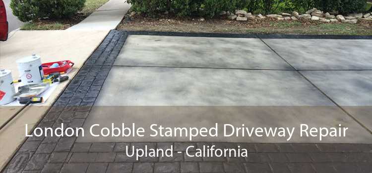 London Cobble Stamped Driveway Repair Upland - California