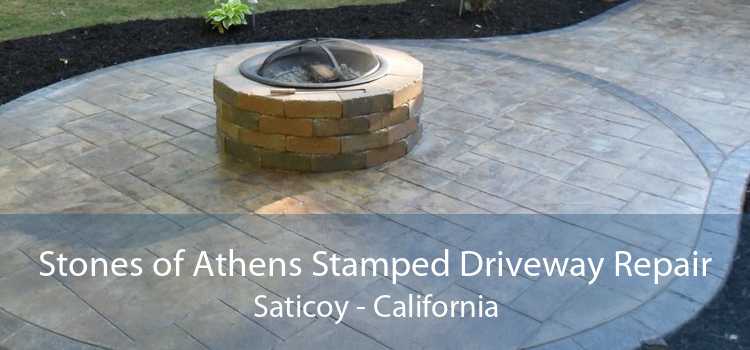 Stones of Athens Stamped Driveway Repair Saticoy - California