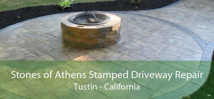 Stones of Athens Stamped Driveway Repair Tustin - California